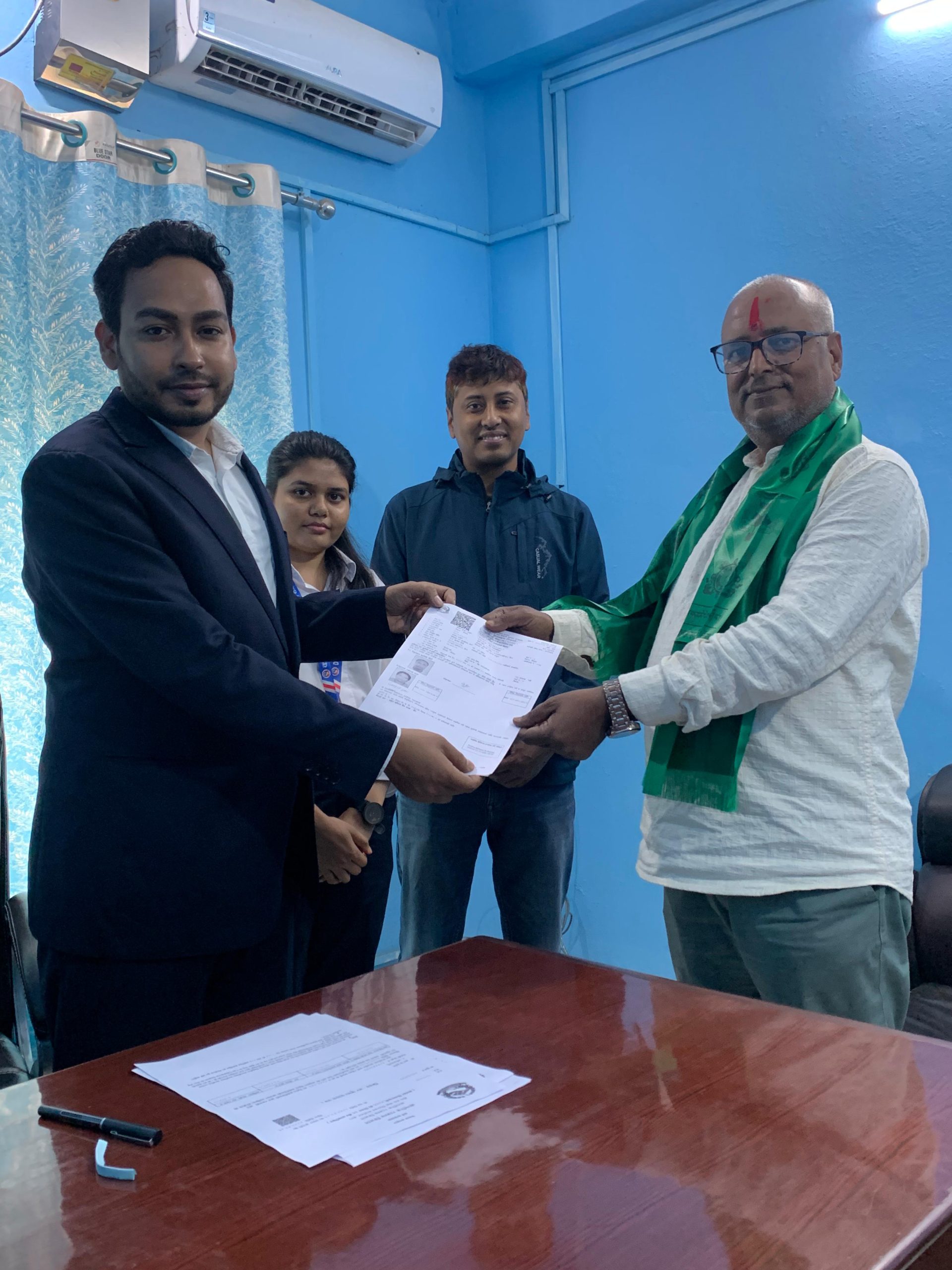 कोलेनिका बारा बाट e-Pension सेवा सुरु, अवकाशप्राप्त कर्मचारीलाई सहज हुने:- कोष नियन्त्रक पटेल 