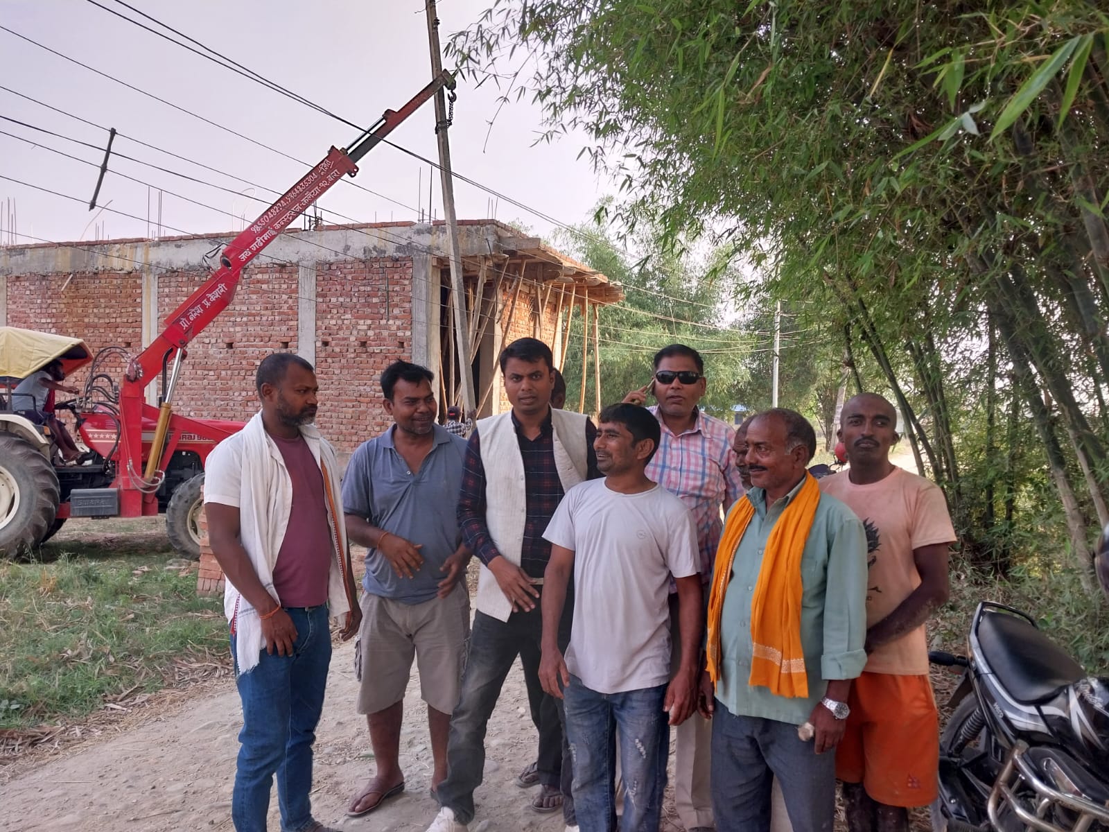 रास्वपा नेता डा. साहको पहलमा नयाँ ट्रान्सफर्मर जडान किसानहरु हर्षित 