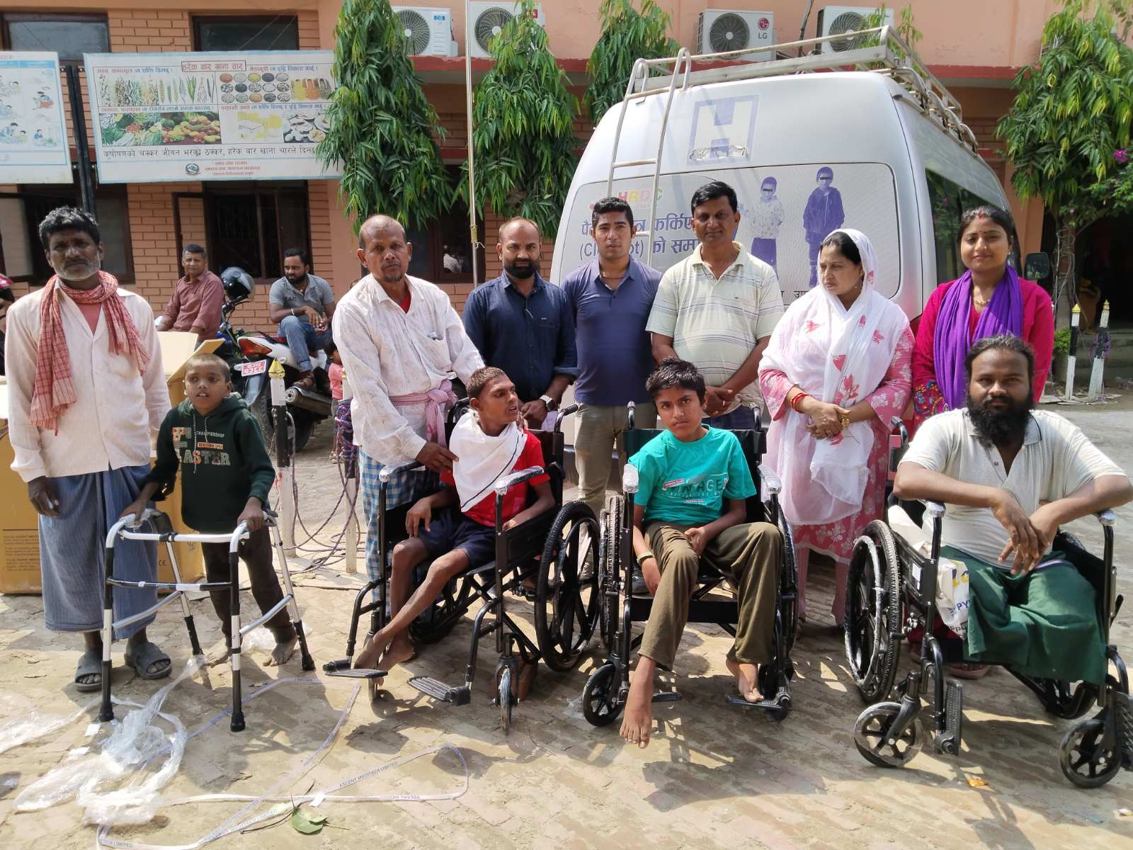 निःशुल्क शारीरिक अपाङ्गता पहिचान तथा स्वास्थ्य शिविरमा १०६ जना लाभान्वित,भोलि बलिरामपुरमा 