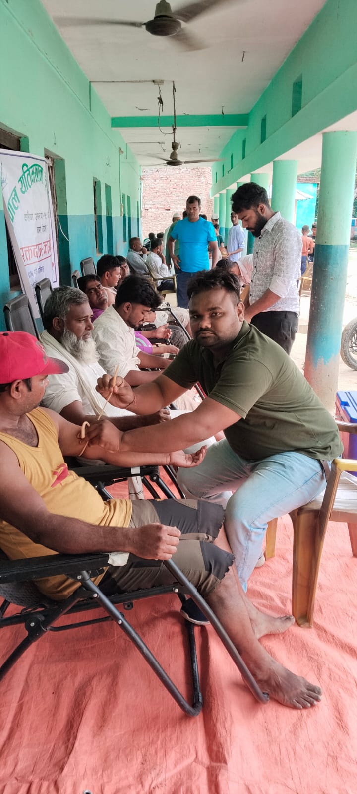 प्रादेशिक अस्पताल कलैयामा रगत अभाव,नेपाल यतिमखाना इस्लामियाद्वारा रक्तदानको आयोजन