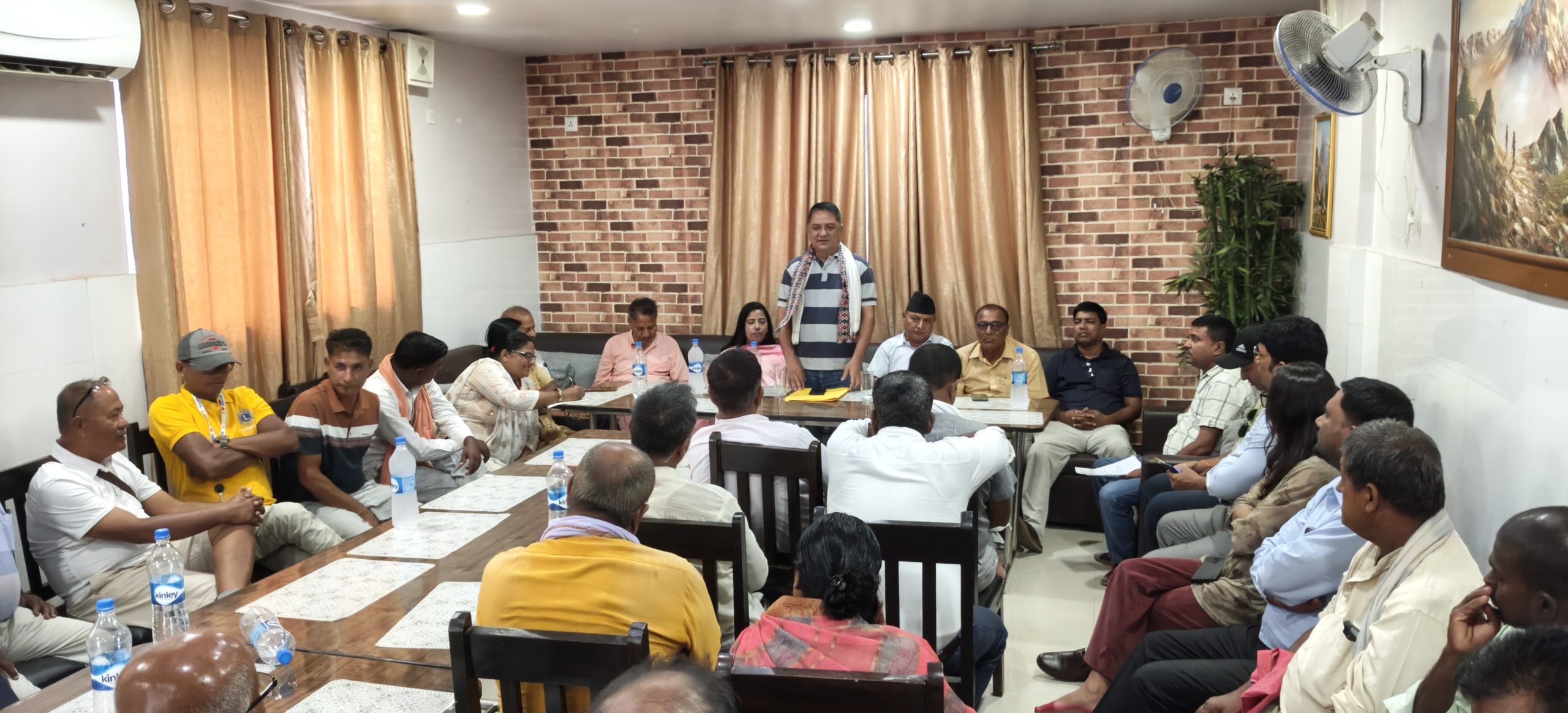 नेपाली काङ्ग्रेसको ‘जरा अभियान’ बारामा, केन्द्रीय प्रतिनिधि घिमिरे द्वारा एकता र संगठन सुदृढीकरणमा जोड