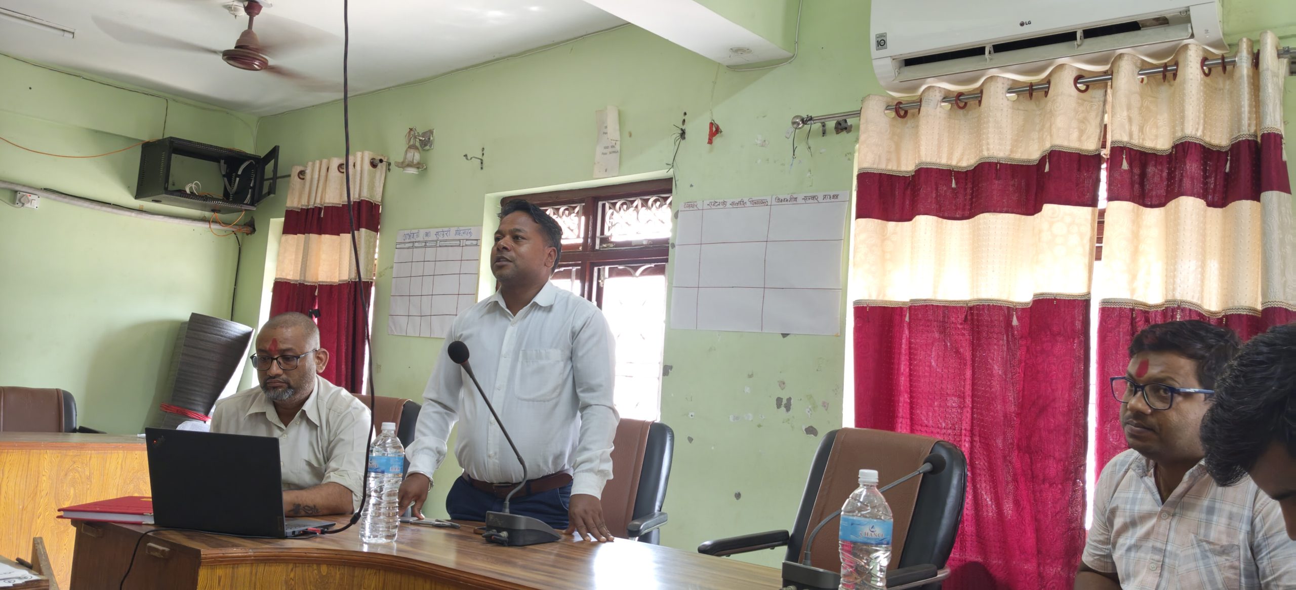 पोषणसम्बन्धी व्यवहार र सामाजिक मान्यताबारे कलैयामा प्रमाणिकरण कार्यशाला