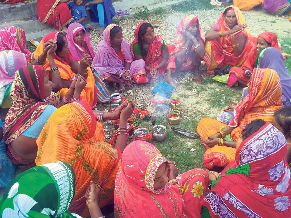 पुत्रको दीर्घायुको कामना गर्दै तराई-मधेसमा जितिया पर्व सुरु