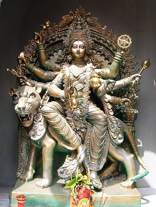 नवरात्रको चौथो दिन कुष्माण्डा देवीको पूजा अर्चना गरिँदै